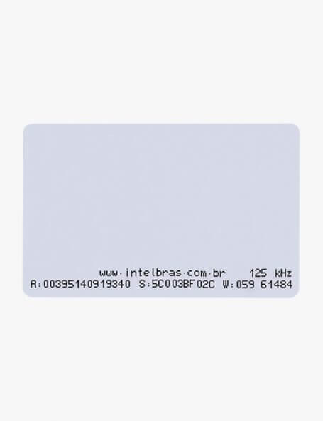 Cartão Genérico De Proximidade RFID 125Khz Branco