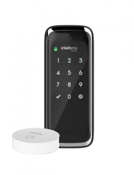 Fechadura Digital Smart de Sobrepor Intelbras IFR 1001 Wi-Fi