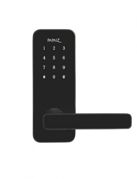 Fechadura Digital Papaiz Smart Lock SL100 com Maçaneta Reversível