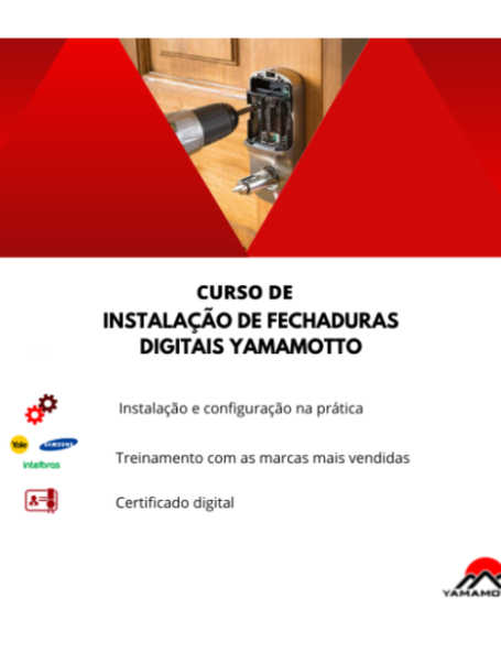 Curso para Instalador de Fechadura Digital Presencial