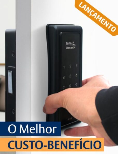 Fechadura Digital de Sobrepor Papaiz SL 140