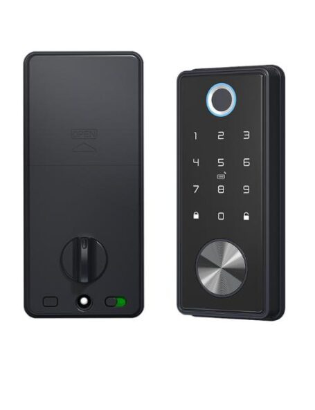 Fechadura Digital de Embutir Glocks Ébano 710