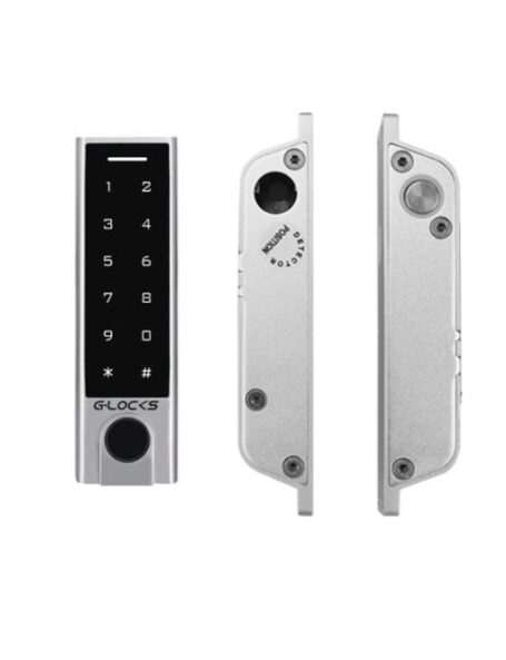 Fechadura de sobrepor solenoide sem fio resistente a água para porta de garagem G-Locks GCA 50