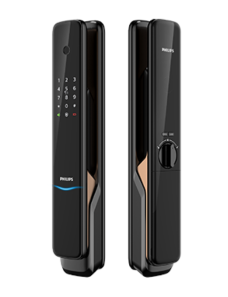Fechadura Digital de Embutir Philips 9300 App