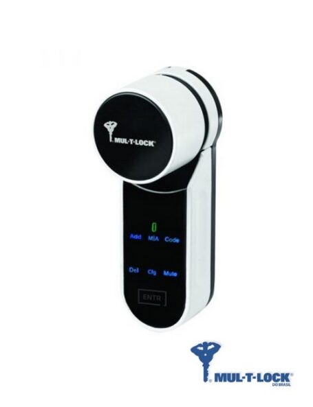 Fechadura Mul-T-Lock ENTR Bluetooth – Cilindro Inteligente Branco