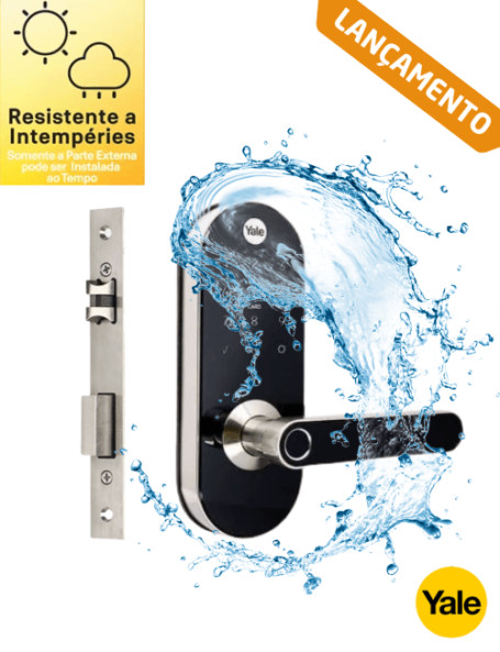 Fechadura Digital de Embutir Yale YMC 420W App